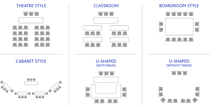 Conference room seating options