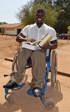 Coolege student in Sierra Leone