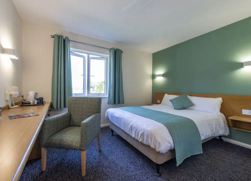 Bedroom with double bed