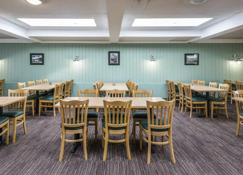 Dining room at The Hayes