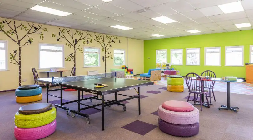 Children's indoor play area